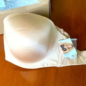 Multiway Strapless Bra, 34H | Champagne/Nude